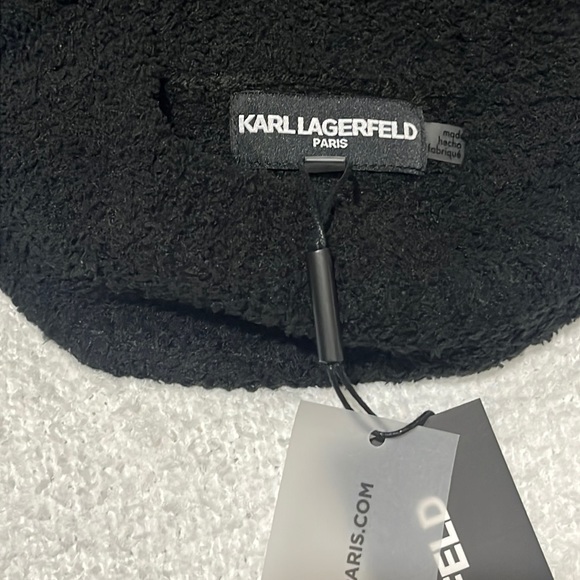 Karl Lagerfeld Paris Women’s COZY COLORBLOCK SWEATER - Picture 8 of 12